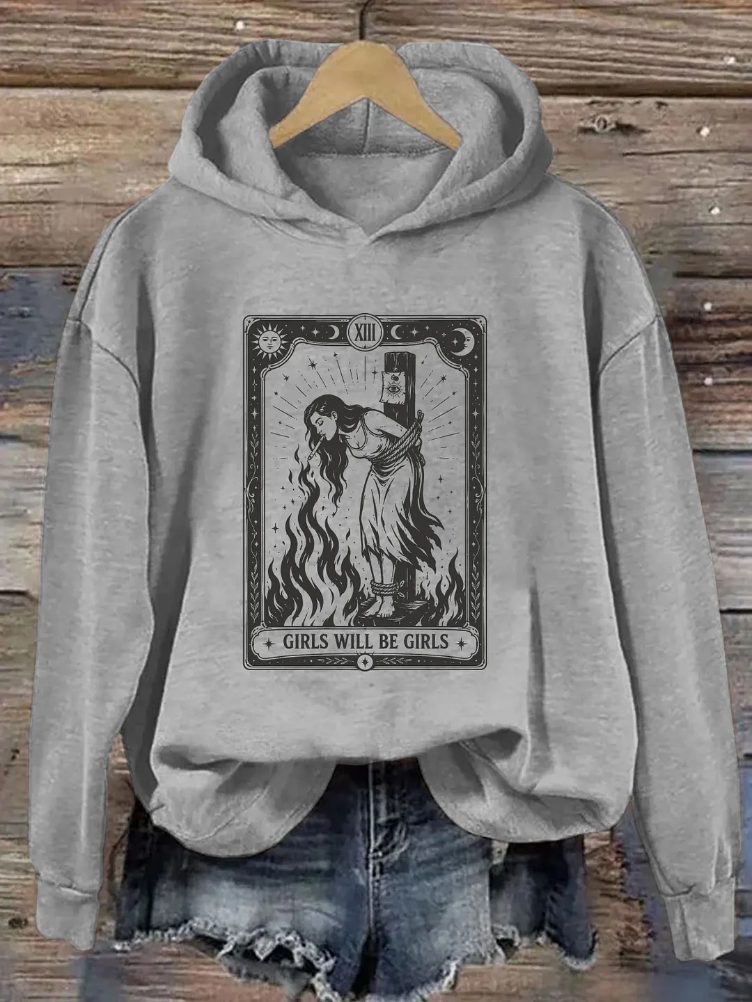 Girls Will Be Girls Burn Witches Hoodie