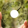 Circular Self Adhesive Window Outdoor Thermometer Pointer Temperature Meter