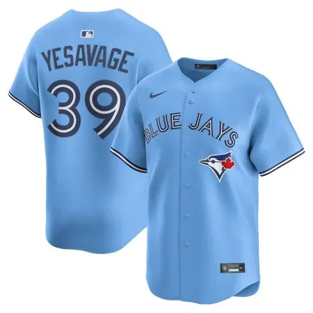 Youth Toronto Blue Jays #39 Trey Yesavage  Powder Blue Alternate Limited Jersey