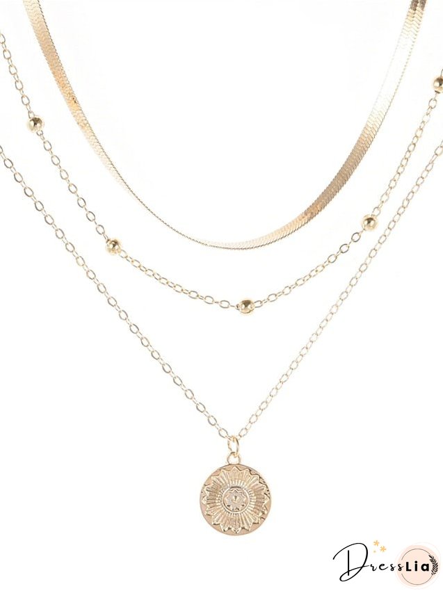 Women's necklace Fashion Outdoor Flower Necklaces