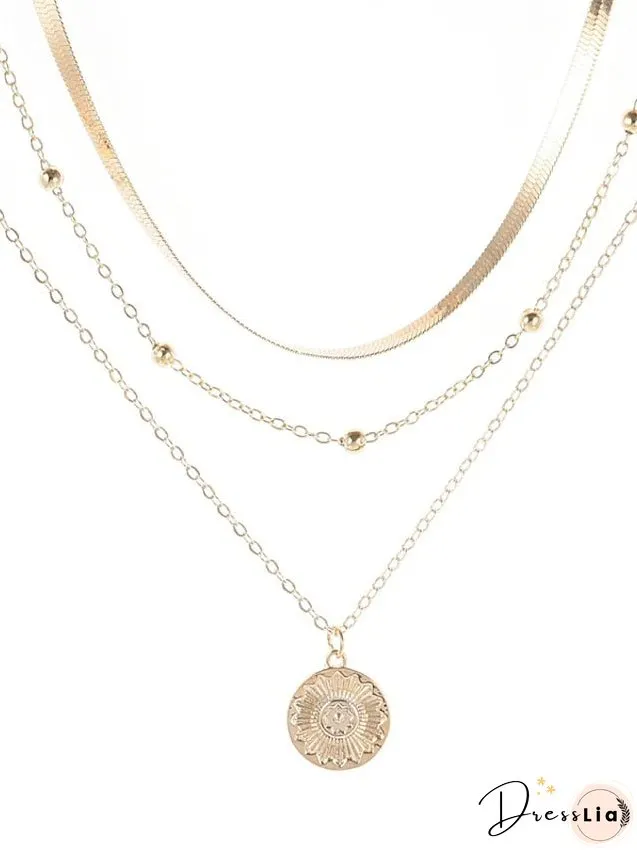 Women's necklace Fashion Outdoor Flower Necklaces