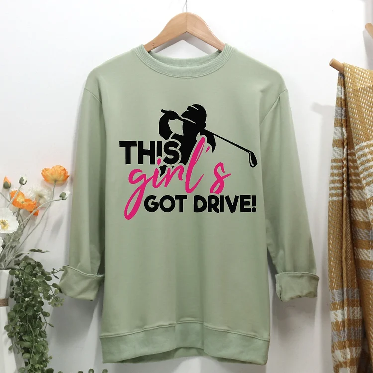 golf Women Casual Sweatshirt-Annaletters