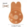 Cache-tétons Couverture Invisible Silicone Pasties Soutien-gorge adhésif Sans bretelles 