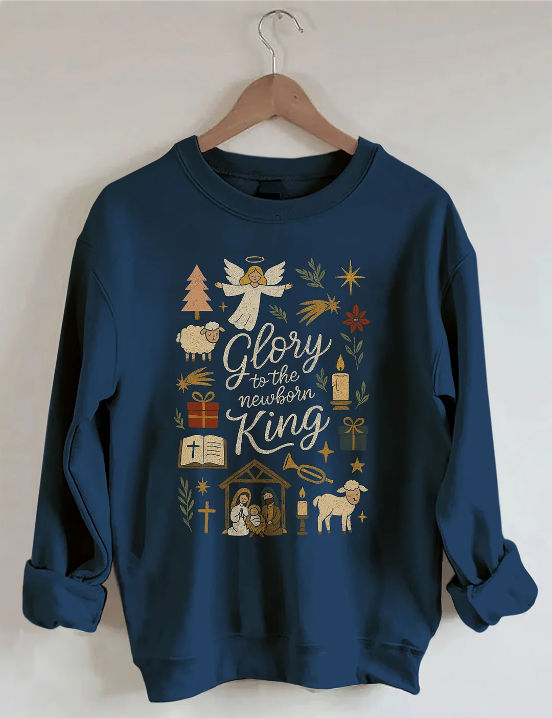 Glory To The Newborn King Sweatshirt