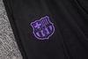 Joyfball 2025/2026 Barcelona Long Zipped Jacket Black Football Jersey 1:1 Thai Quality