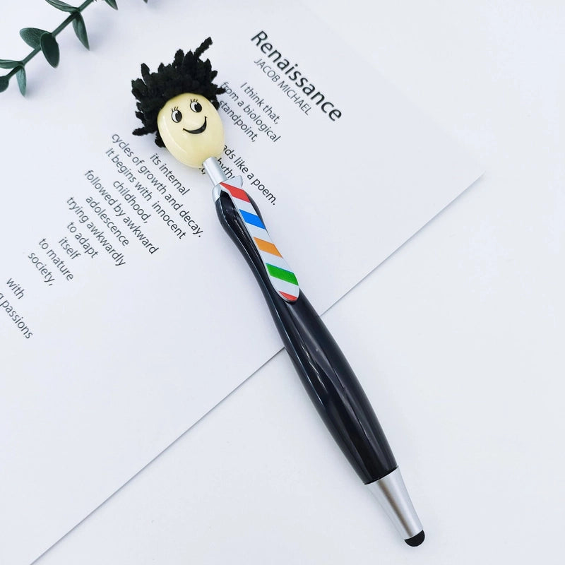 1 Piece Cartoon Class Learning ABS Plastic Cute Ballpoint Pen