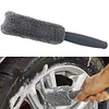 Car Wash Brush Microfiber Tire Scrubber Wheel & Rim Cleaner Brush Dust Remover