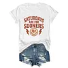 Saturdays Are For Sooners Tee