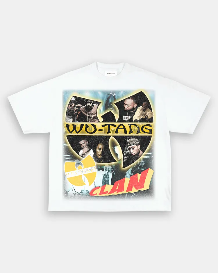 Official Wu-Tang Clan Logo T-Shirt - Black, S-5XL (Hip Hop Merch)