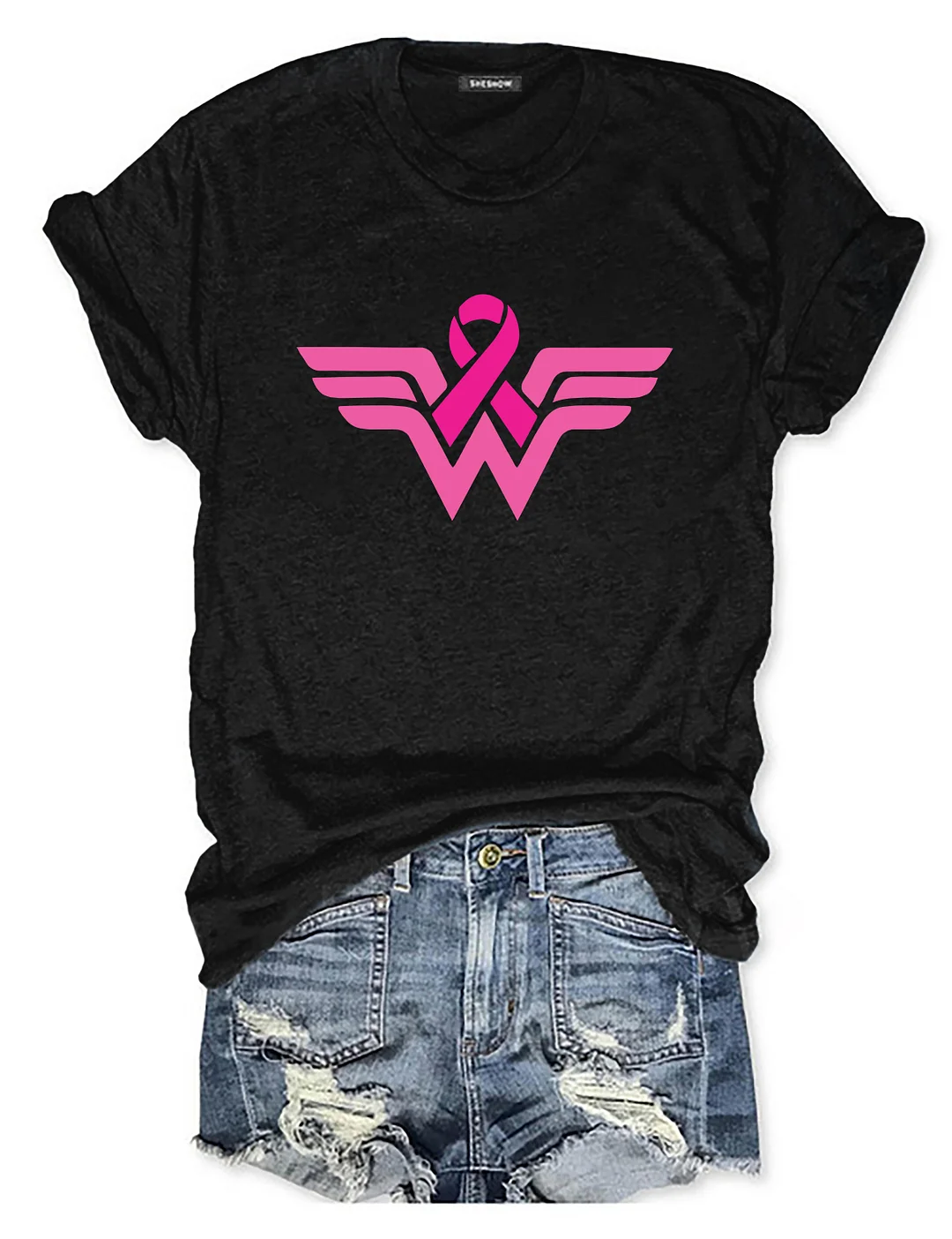 Cancer Ribbon Wonder T-Shirt