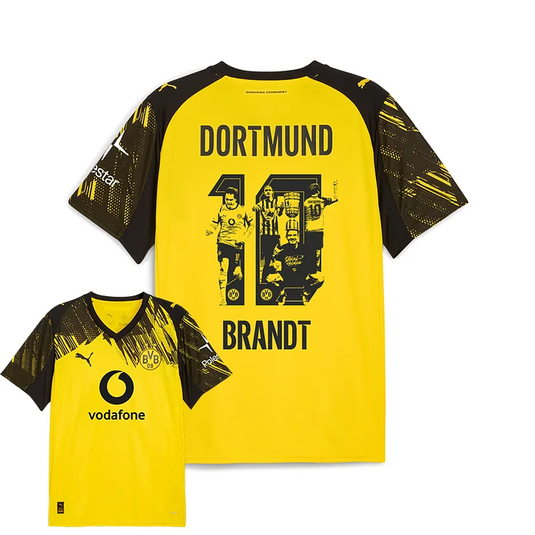 Dortmund 25/26 Home Football Jersey【BRANOT #10】