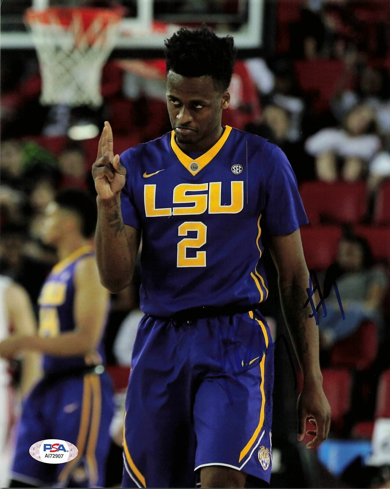 ANTONIO BLAKENEY signed 8x10 Photo Poster painting PSA/DNA LSU Autographed