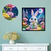 5D DIY teilweise speziell geformter Bohrer Diamant Malerei Kit Kaninchen Dekor 30x30cm