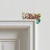 (US Local)Sloth  Diamond Painting Door Corner Sign DIY Door Frame Decoration