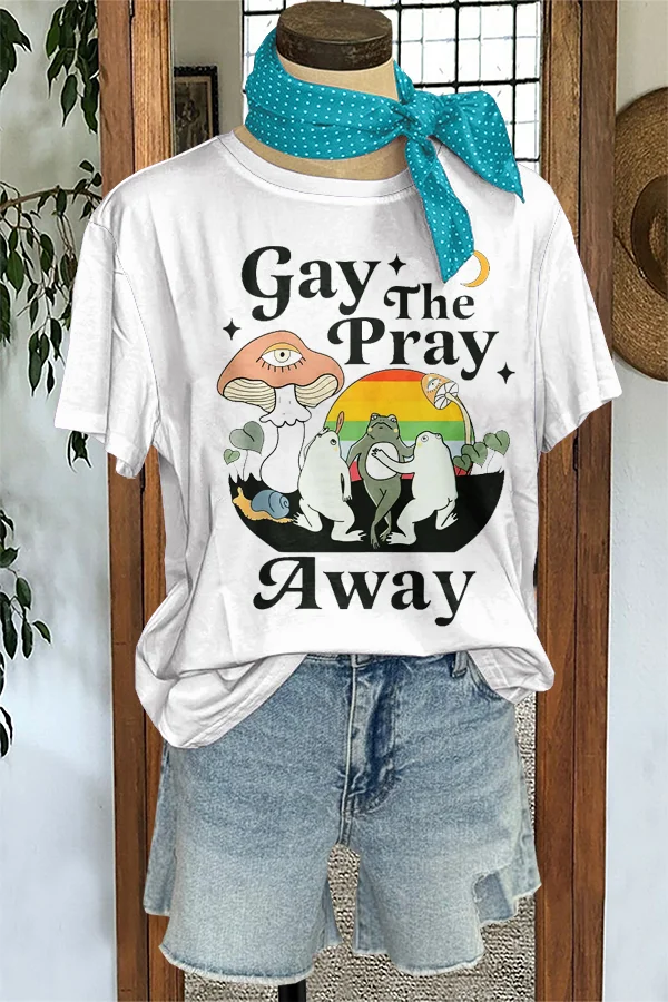 Cute Queer   Print T-Shirt