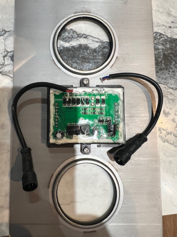 Purchase the 3 didital display faucet Model  C # 11 in the Accessories List wires