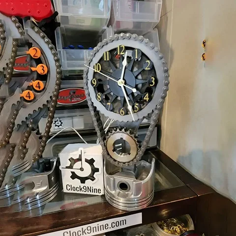 🎁Nowy Rok 50% rabatu🔥 Zegar obrotowy z mechanizmem nakręcającym