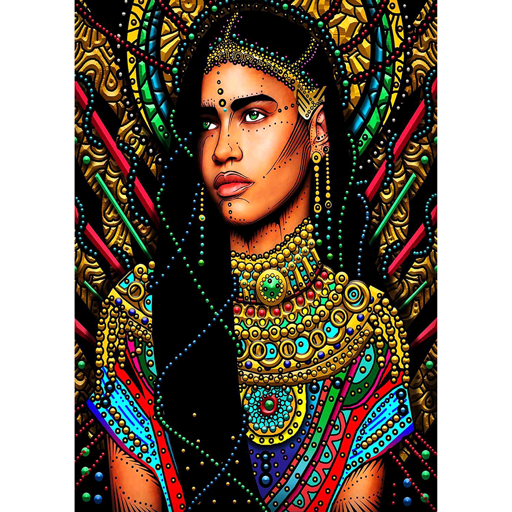 

Indian Women - Round Drill Diamond Painting - 30*40CM, 501 Original