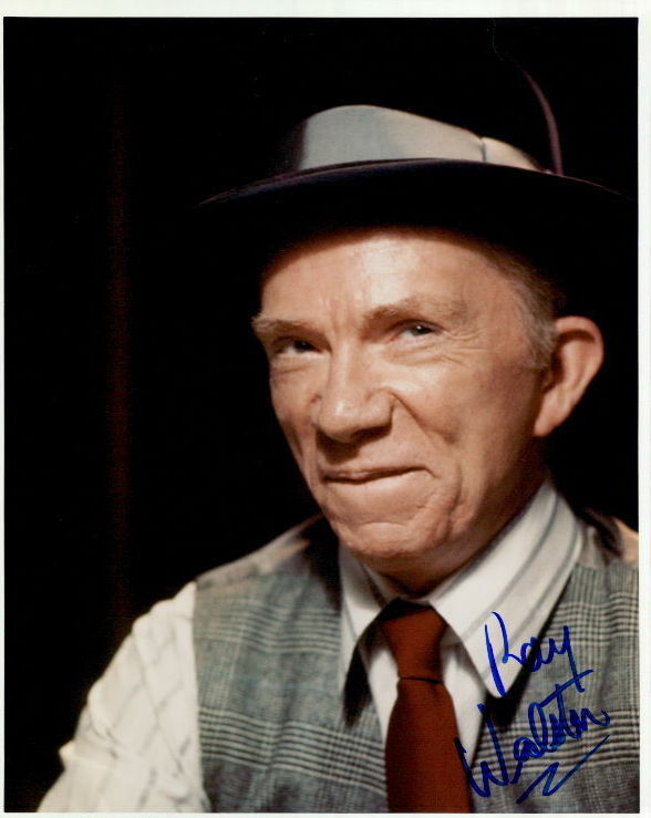 Ray Walston signed 8x10 Photo Poster painting In-person