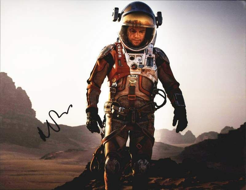 Matt Damon authentic signed celebrity 10x15 Photo Poster painting W/Cert Autographed A0001