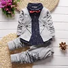 Gentleman Set Baby Boys Fake 3 Pcs Outfits Suit Sets