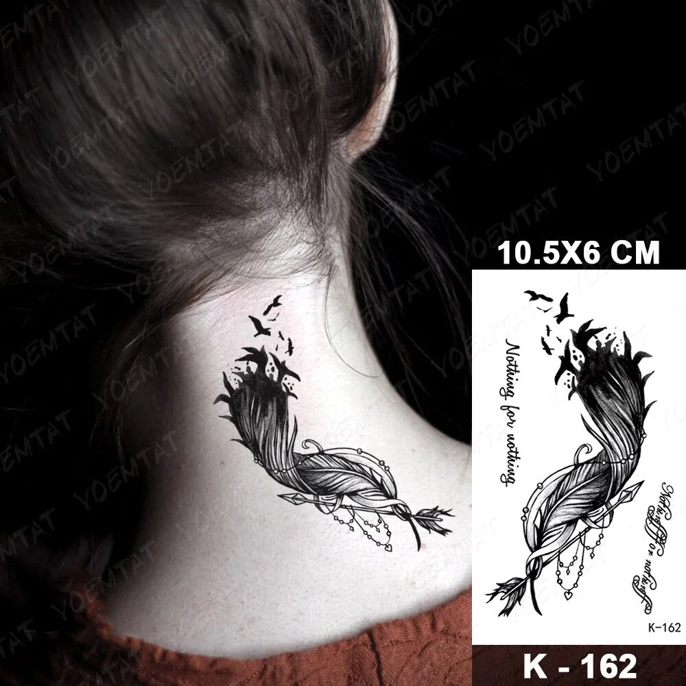 Waterproof Temporary Tattoo Sticker Starry Sky Galaxy Lion Flash Tatoo Wolf Fox Owl Arm Wrist Fake Tatto For Body Art Women Men