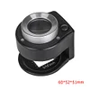 30X Optical Glass Lens 6LED Full Metal Folding Linen Tester Loupe Magnifier