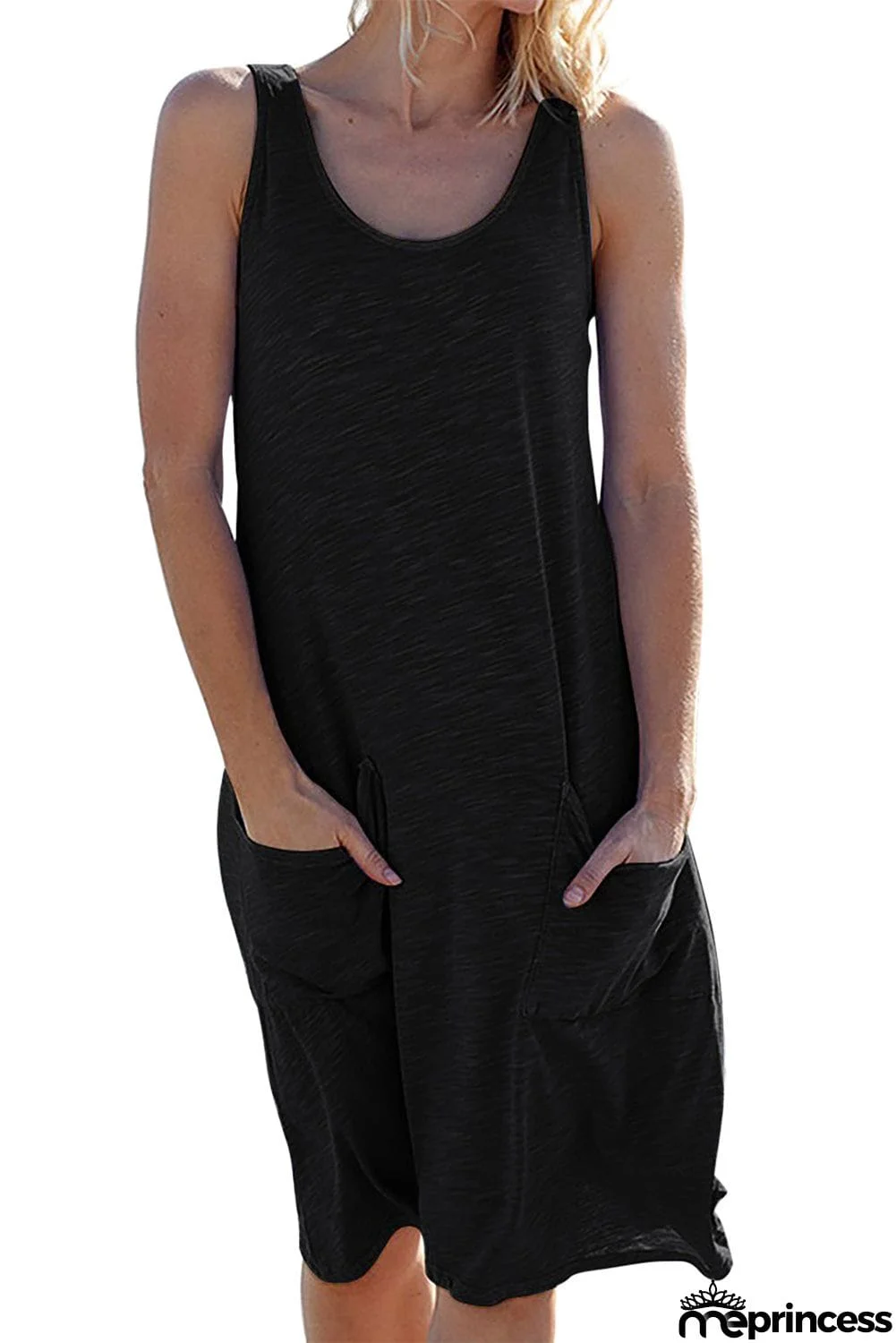 Moon Phases Forest Aesthetic Print Tank Dress