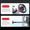 Magnetic Magnet Mount GPS Support 360 Rotate Alloy Car Cell Phone Holder Folding