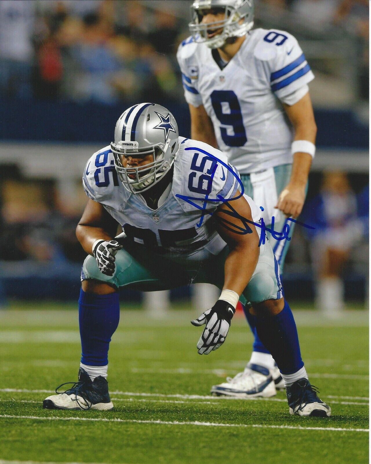 Ronald Leary Autographed 8x10 Dallas CowboysB267