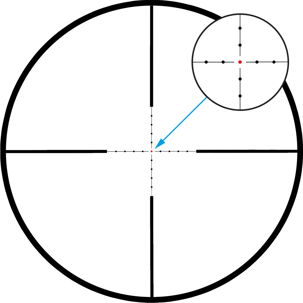 ohhunt® 1-6X28 SFP Scope,35mm Tube,Glass Etched Reticle,Red Illumination,Turrets Lock Reset