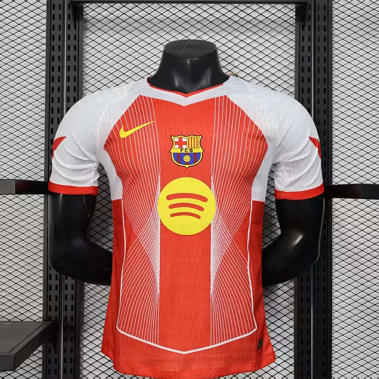 2025-26 Barcelona Special Edition Red Jersey - Player Edition