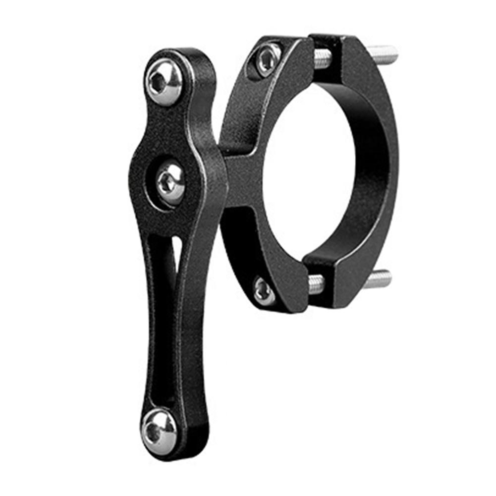 

Bike Water Bottle Holder Adapter Double Screws MTB Handlebar Cup Rack Clip, Black, 501 Original