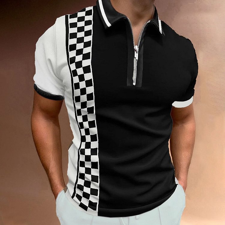 Men's Lapel Polo Shirt