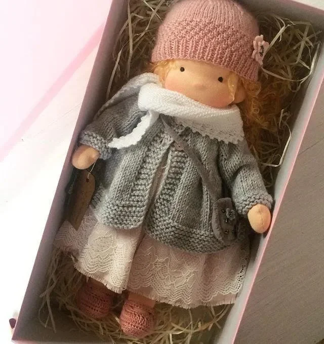 Handmade Waldorf Doll - Karen