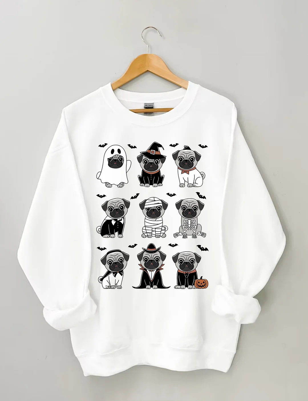 Pug Halloween Sweatshirt