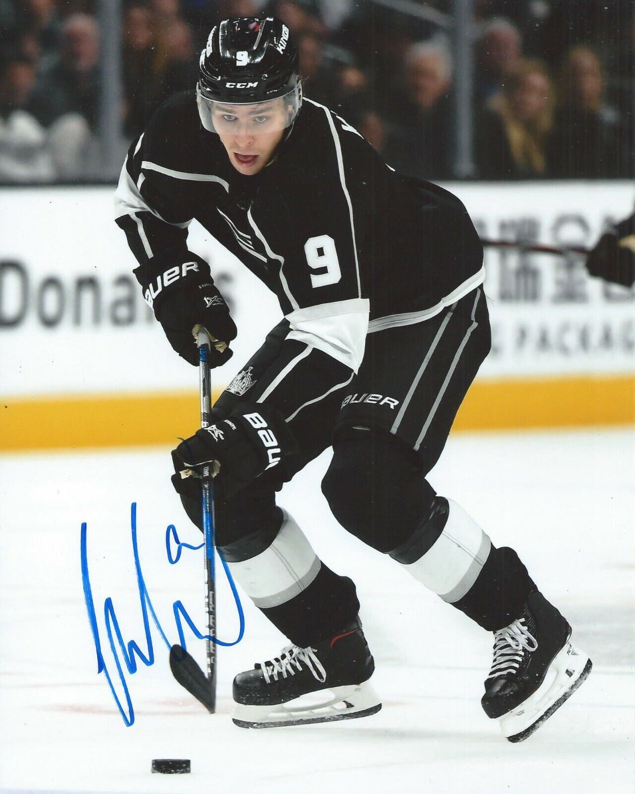 Adrian Kempe Signed 8x10 Photo Poster painting Los Angeles Kings Autographed COA D