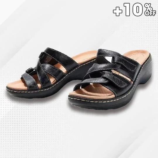 Ease Sandal – 2024 Soft Bottom Massage Wedge Slide Sandals