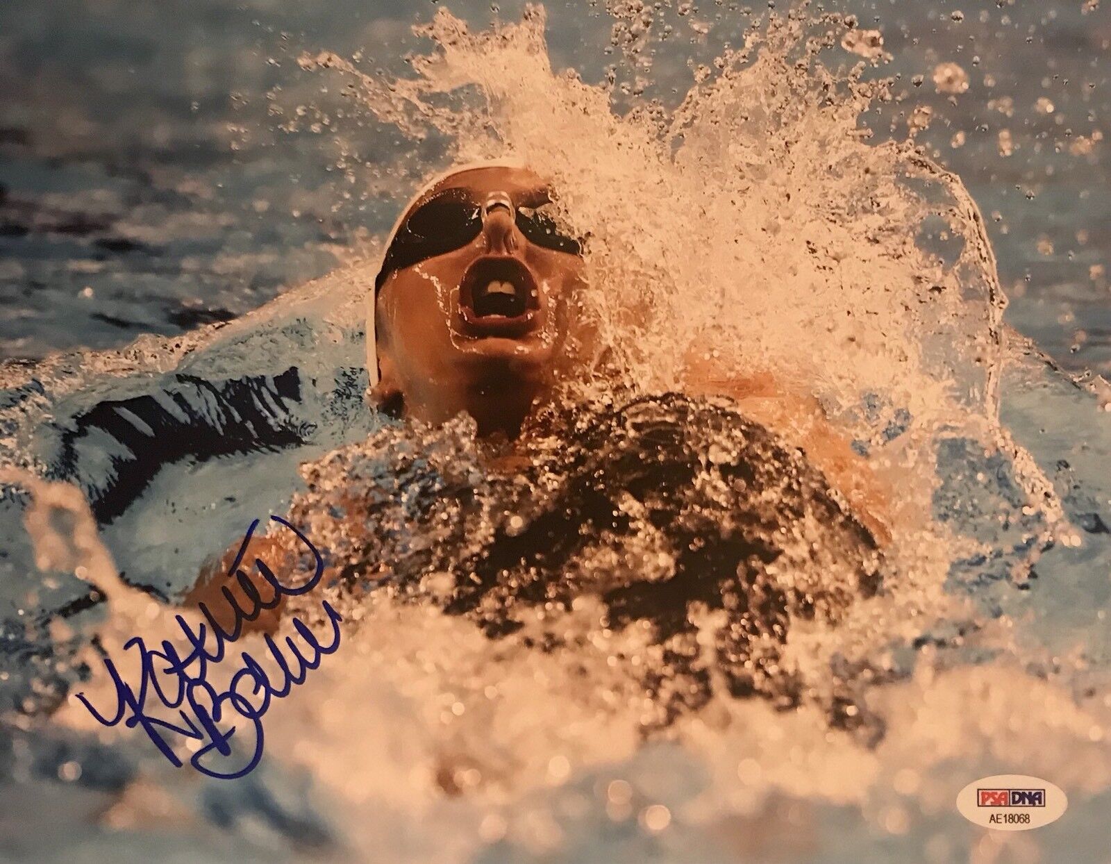 Kathleen Baker Signed Autographed USA Cal 8x10 Photo Poster painting Rio Gold Silver Psa/Dna