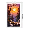 Autumn Scene-11CT Stamped Cross Stitch 40*70cm/15.75*27.56in(Big Size)