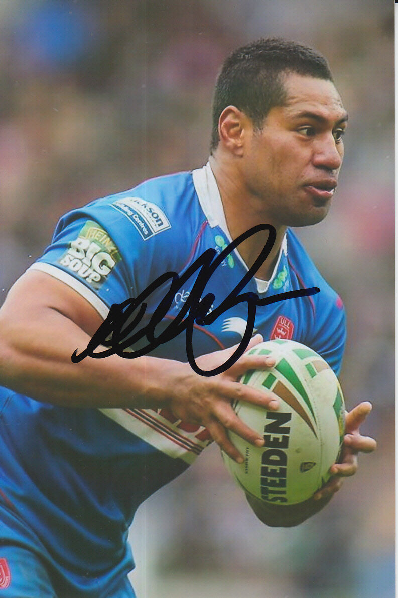 HULL KR HAND SIGNED MICKEY PAEA 6X4 Photo Poster painting 1.