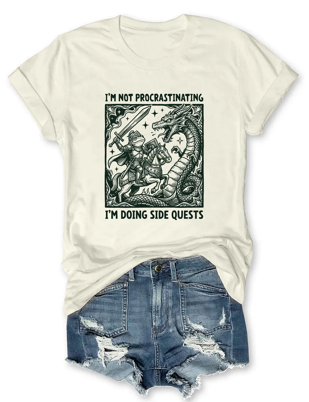 I'm Not Procrastinating I'm Doing Side Quests T-shirt