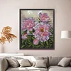 (Counted/Stamped)Peony Flower-14CT Cross Stitch 32*35cm/12.6*13.78in