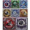 Club de rugby-Peinture diamant ronde abdominale partielle-40*40cm