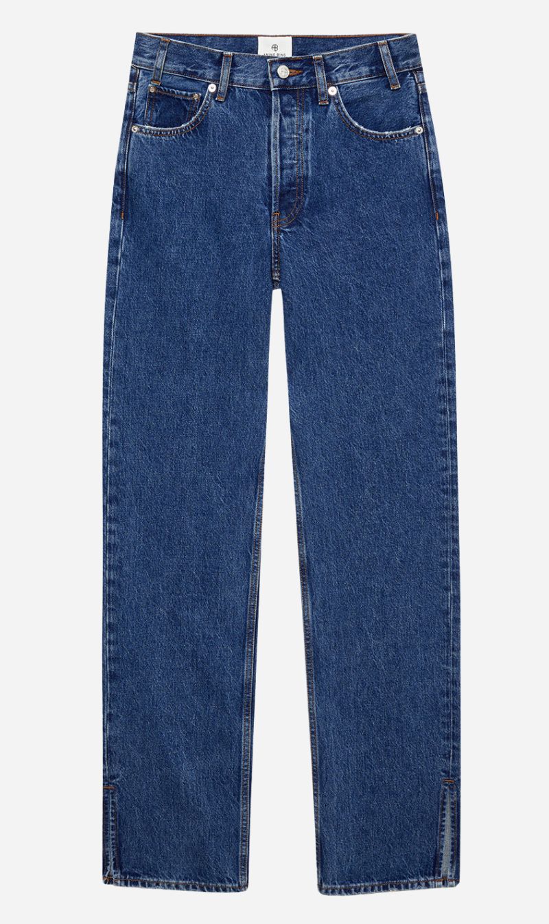 Anine Bing | Roy Jean 34" - Clean Indigo Denim