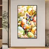(40*70cm)Flower Egg Butterfly - Full Round Drill Diamond Painting