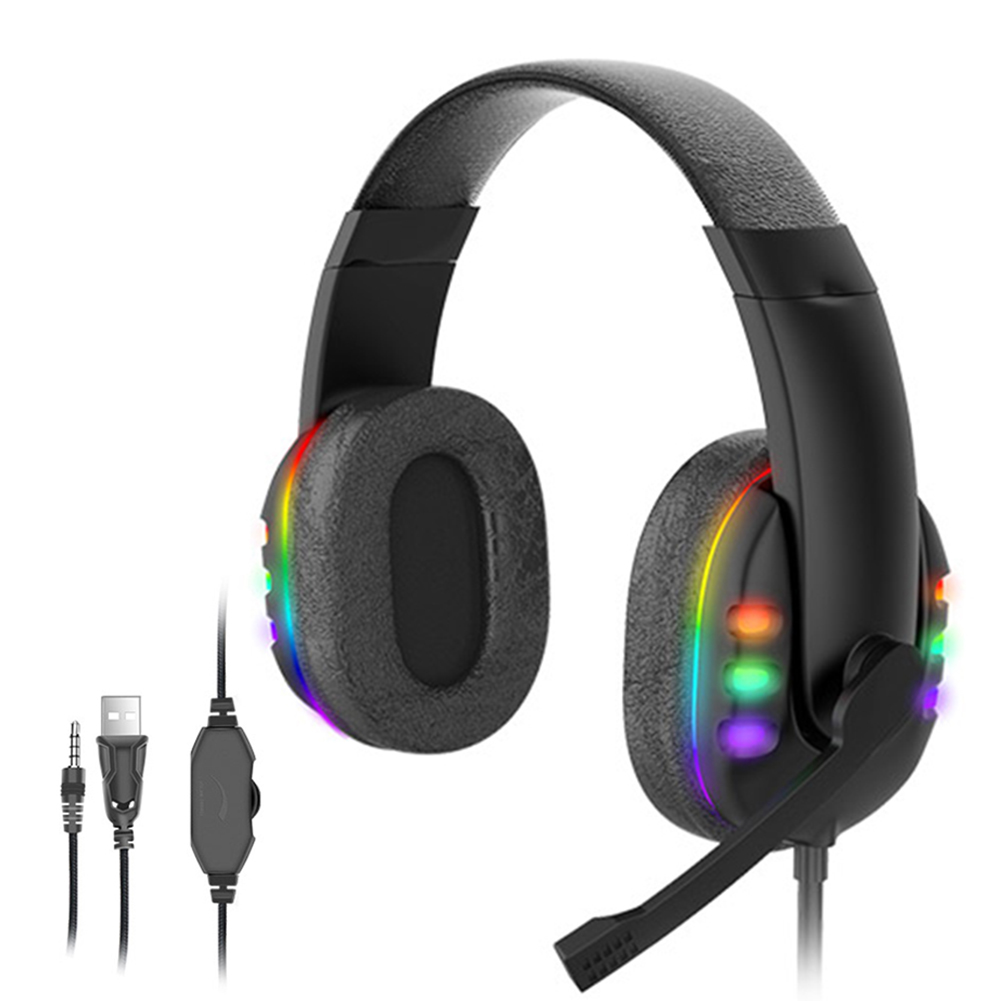 

AK47 7.1 Surround Stereo Gaming Headset 3.5mm Wired LED Phone PC Headphone, 501 Original