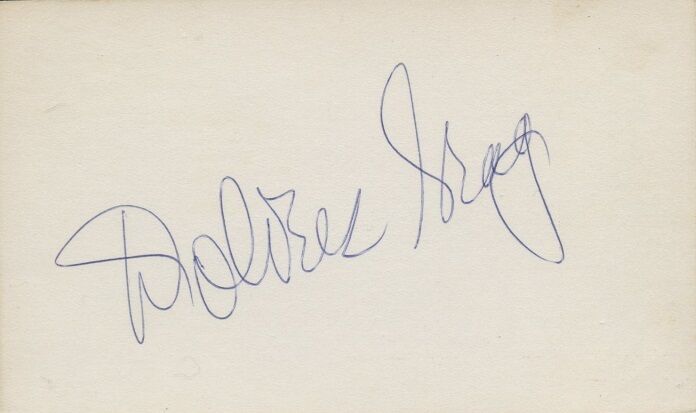 DOLORES GRAY In-person Autograph