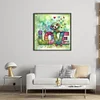 Lovedog-11CT Stamped Cross Stitch 45*45cm/17.72*17.72in tapestrymarket
