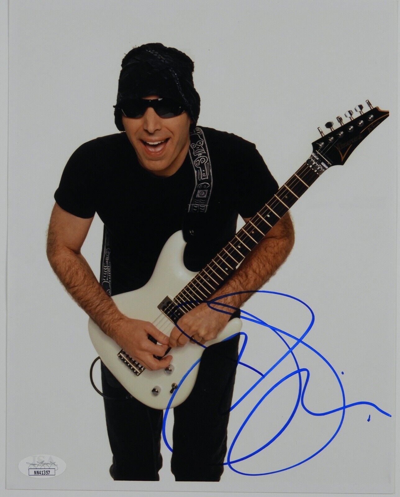 Joe Satriani JSA Signed Autograph Signed Photo Poster painting